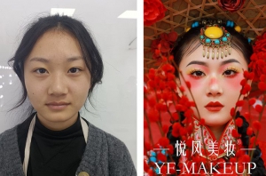 在悦风学化妆，同学和老师全是“开挂神器”！